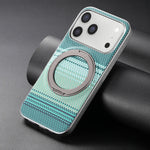 Carbon Fiber MagSafe Case with 360° Rotating Kickstand for iPhone 17 Series