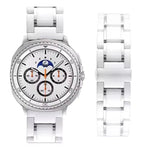 Premium Ceramic and Stainless Steel Strap for Samsung Galaxy Watch Ultra (2025)
