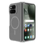 Matte PC Raised Camera Ring Case for Google Pixel 11 Pro Fold