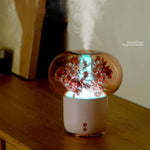 Ultrasonic Aromatherapy Diffuser and Air Humidifier With LED Light
