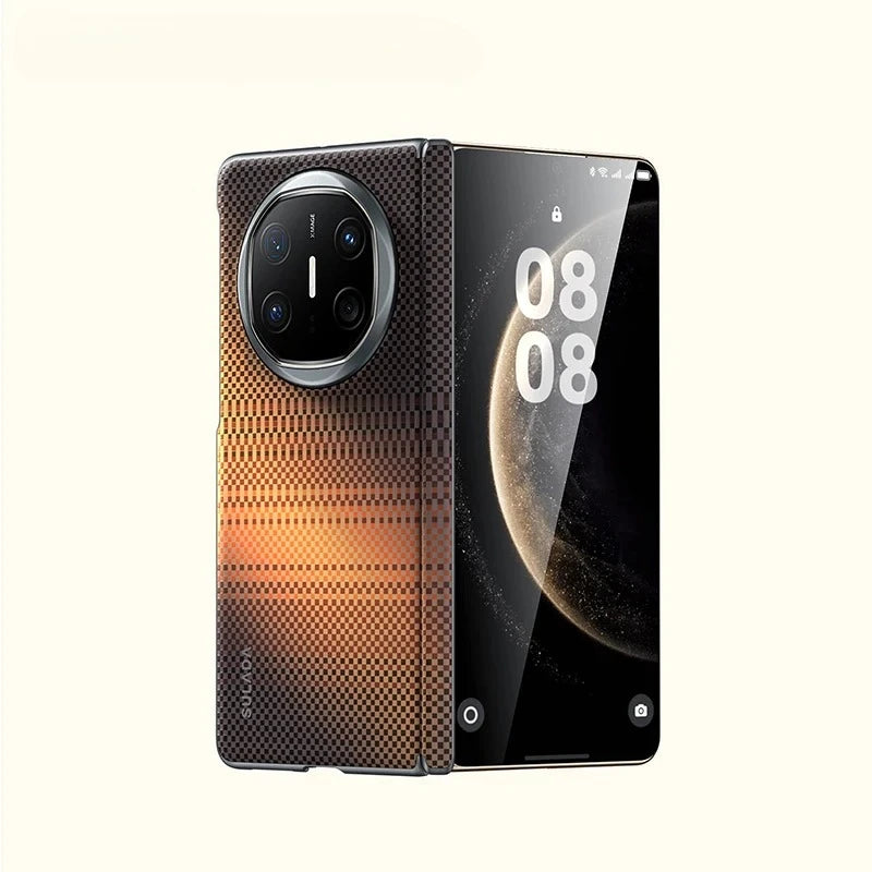 Shockproof Kevlar Pattern Magnetic Case for Honor Magic V5