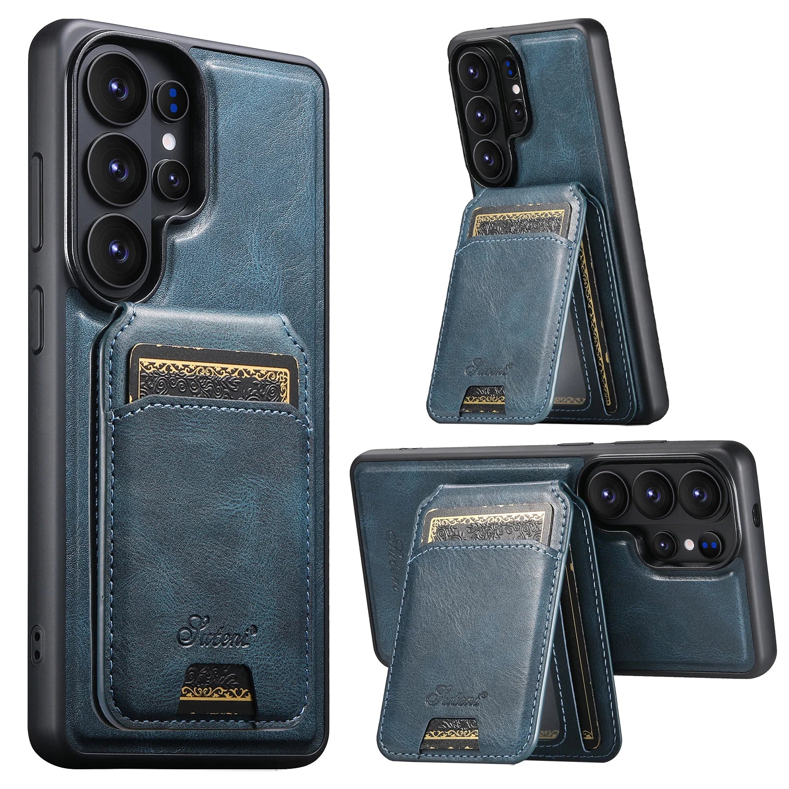 2-in-1 Detachable Oil Wax Leather Case for Samsung Galaxy S26 Ultra