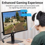 Vention 2-Port USB External Sound Card