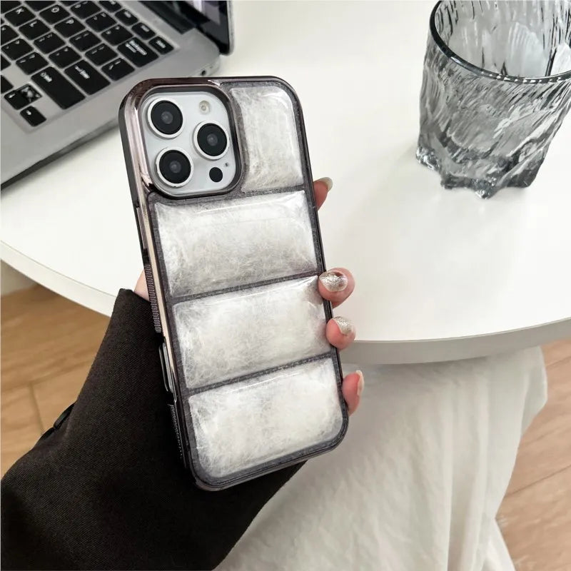 Premium Electroplated Air Cushion Case for iPhone 15 Series
