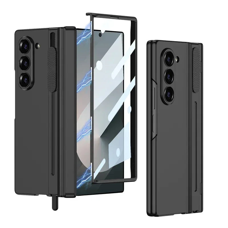 Samsung Galaxy Z Fold 6 5G Magnetic PC Folding Case with Screen Protector