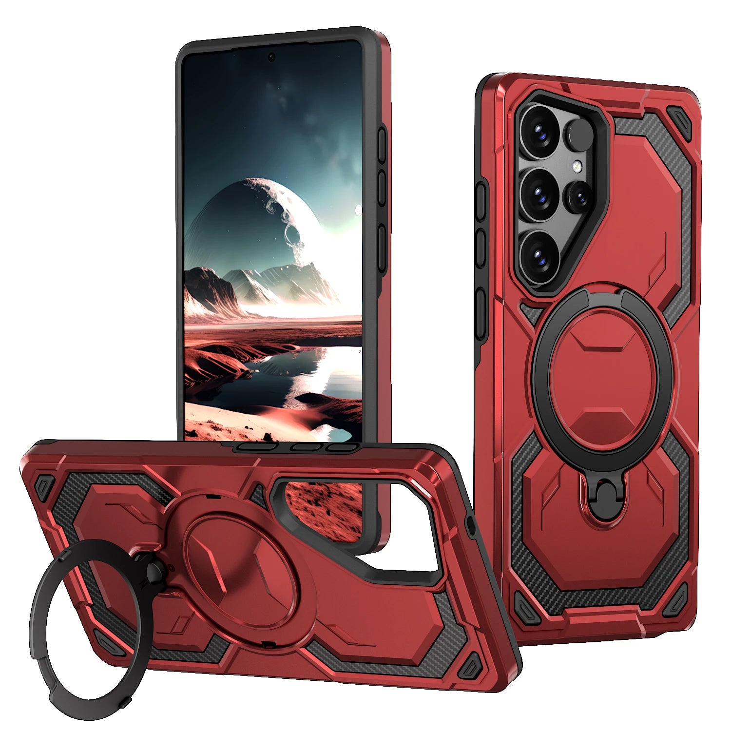 Protective Magnetic Case for Samsung Galaxy S24 Series