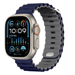 Soft-Touch Ocean Silicone Sport Band for Apple Watch