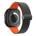 Carbon Fiber Pattern Magnetic Straps for Apple Watch