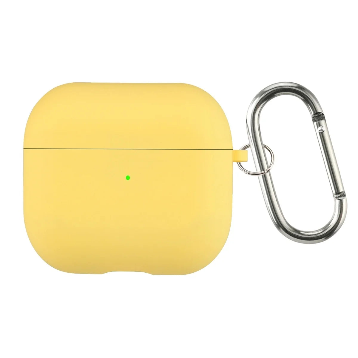 Inner Flocking Silicone and PC Keychain Case for AirPods Pro 2