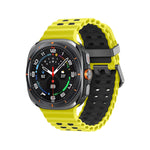 Two-Color Marine Silicone Band for Samsung Galaxy Watch Ultra and Samsung Galaxy Watch Ultra (2025)
