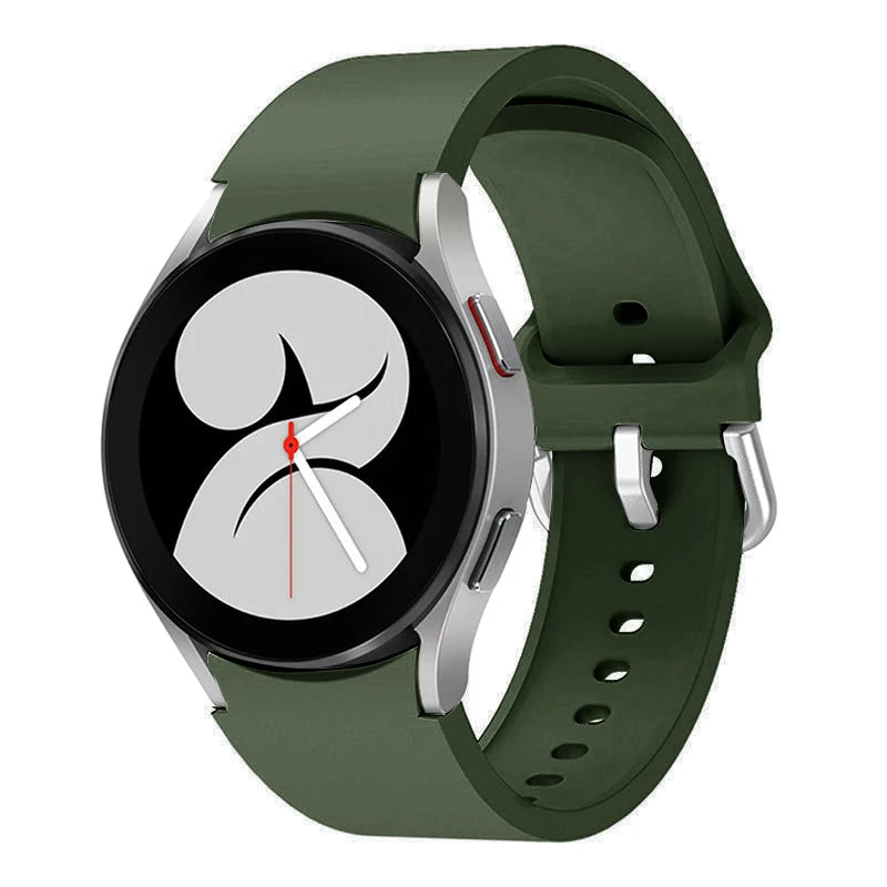Soft Silicone Watch Strap for Samsung Galaxy Watch 6 & Galaxy Watch 6 Classic