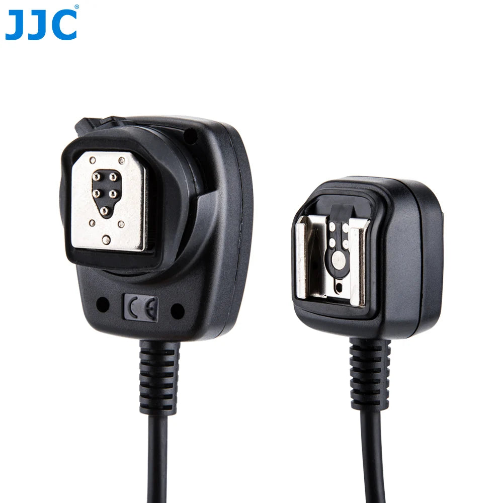 JC Replacement Hot Shoe Flash Cable for Canon Cameras