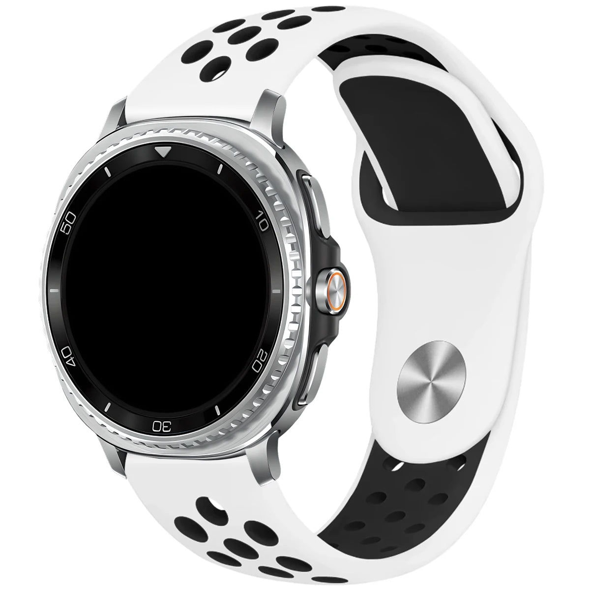 Dual Color Soft Silicone Sport Band for Samsung Galaxy Watch 8 & Galaxy Watch 8 Classic