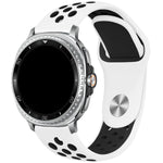 Dual Color Soft Silicone Sport Band for Samsung Galaxy Watch 8 & Galaxy Watch 8 Classic