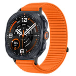 Breathable Ribbed Nylon Watch Strap for Samsung Galaxy Watch Ultra 2