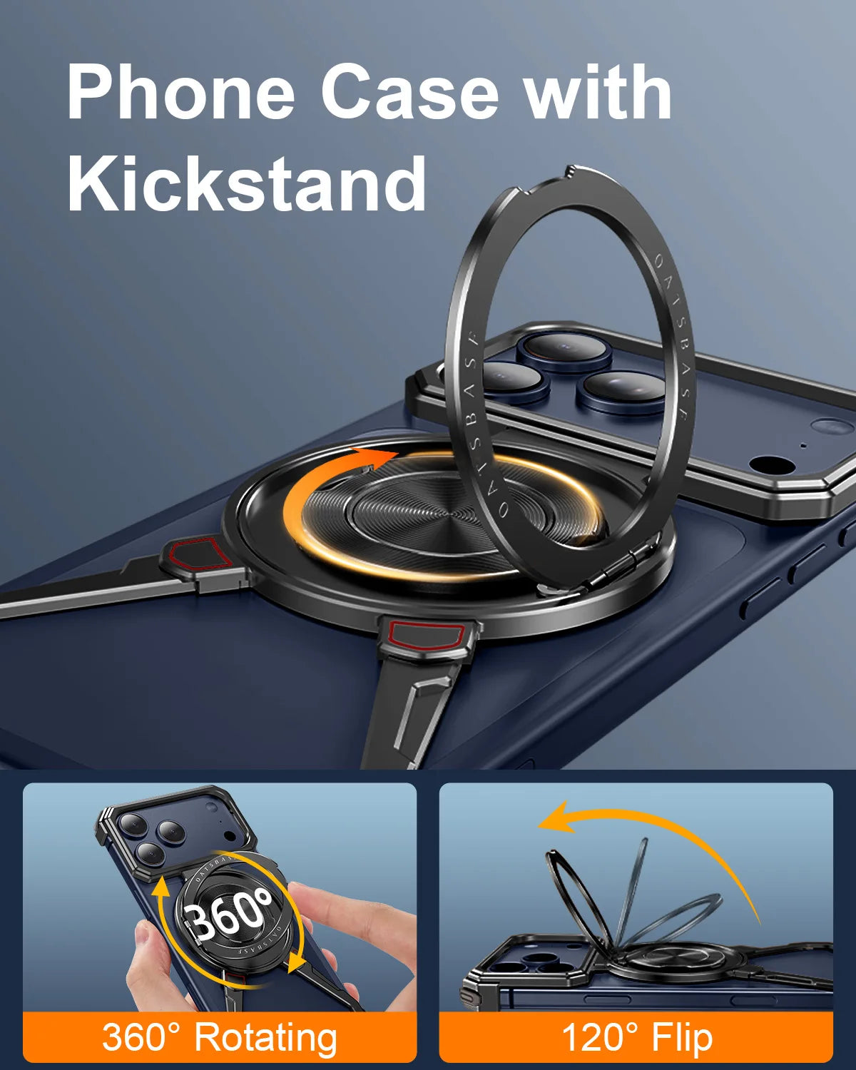 Durable Frameless Metal MagSafe Case for iPhone 17 Pro & iPhone 17 Pro Max