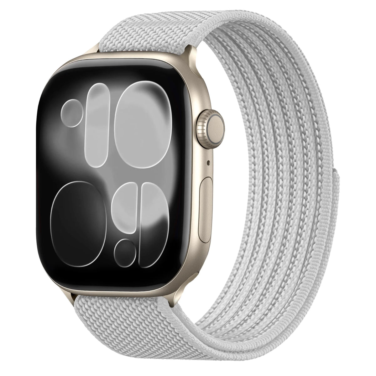 Breathable Nylon Sport Loop Band with Hook-and-Loop Closure for Apple Watch