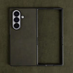 Retro Crazy Horse Genuine Leather Case for Samsung Galaxy Z Fold 7