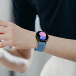 TPU Case with Flower Engraved Band for Samsung Galaxy Watch 7