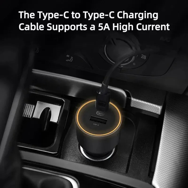 Xiaomi Dual-Port 100W Car Charger with LED Display