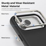 MagSafe Compatible Leather Texture Case for iPhone 17 Series