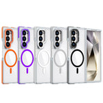 Military-Grade Drop Protection Transparent Kickstand Case for Samsung Galaxy Z Fold 7