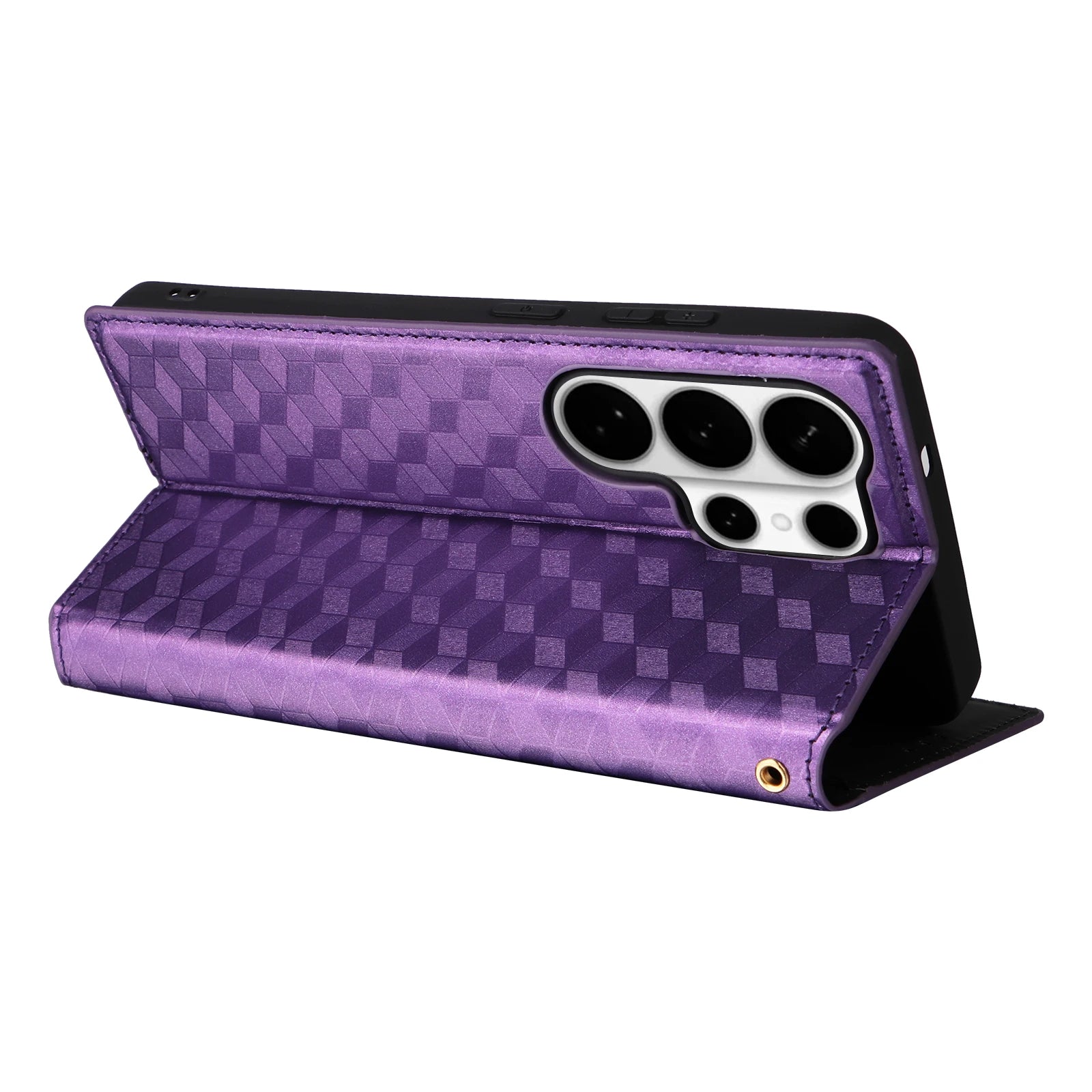 Premium Leather Wallet Case with Stand for Samsung Galaxy S26 Series