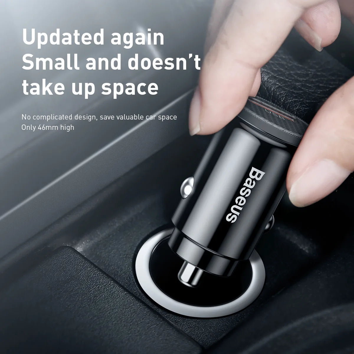 Baseus 18W Metal Car Charger