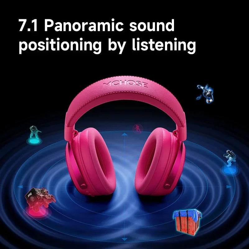 MCHOSE X9 7.1 Surround Sound Wireless Gaming Headset