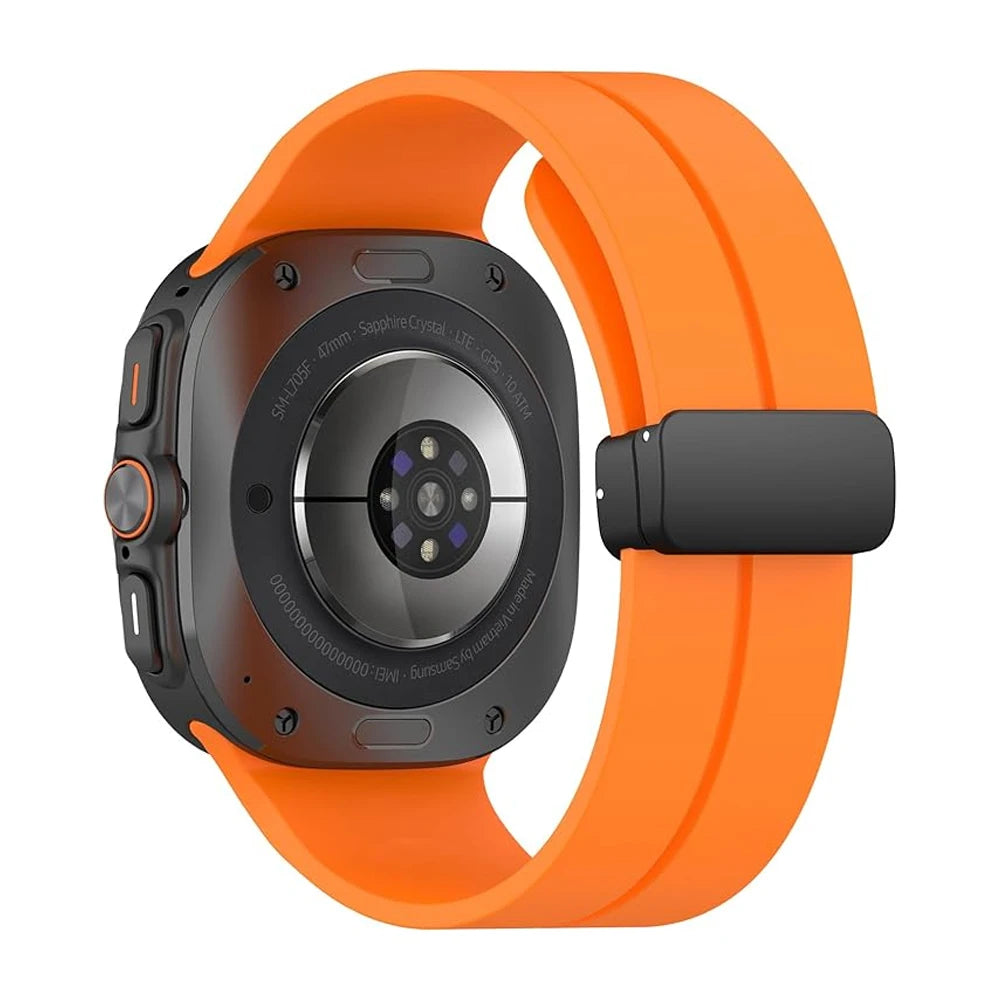 Silicone Magnetic Strap for Samsung Galaxy Watch Ultra and Samsung Galaxy Watch Ultra (2025)