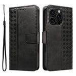iPhone 15 Series Flip Leather Wallet Case with Kickstand