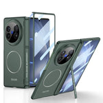 Vivo X Fold5 Skin-Feel Armor Case with HD Tempered Film