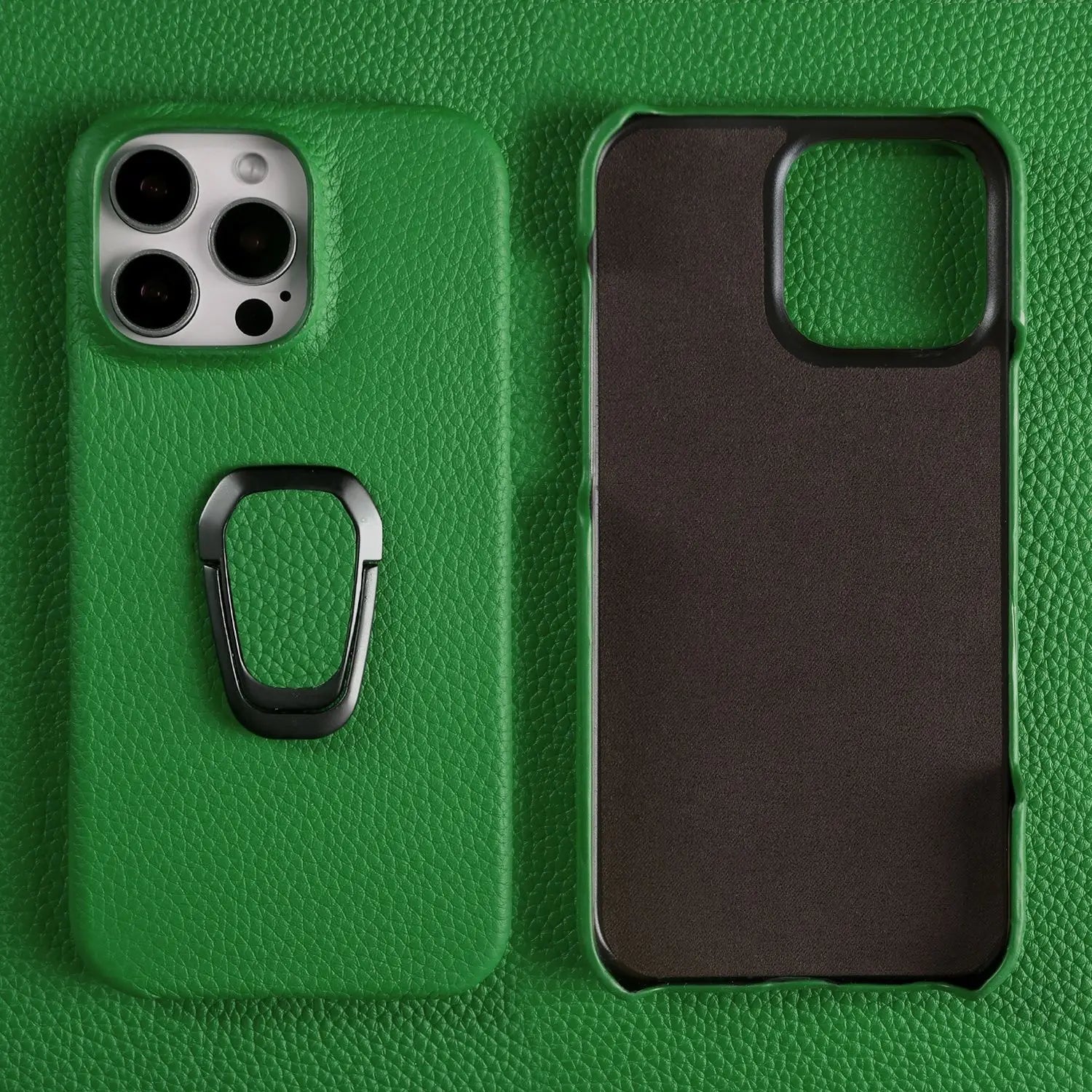 Genuine Leather Protective Case for iPhone 15 Series