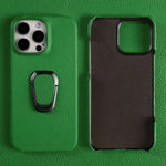 Genuine Leather Protective Case for iPhone 16 Series