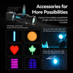 Ulanzi L3 Mini RGB Video Light with Accessories