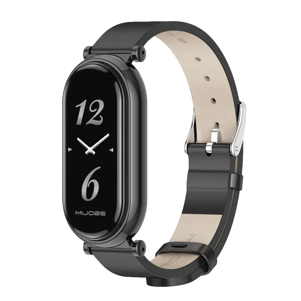 Leather Strap for Xiaomi Mi Band 8