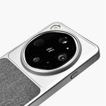 Slim Linen Fiber Wireless Charging Case with Aluminum Frame for OPPO Find X9s Pro