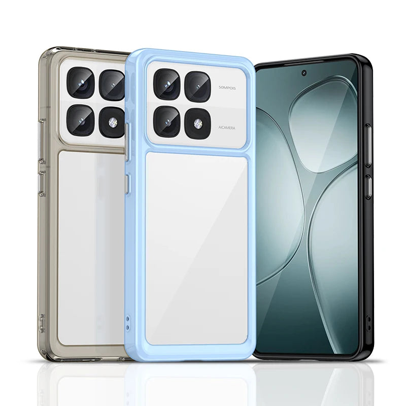 Translucent Shockproof Clear Case for Xiaomi 14T Series
