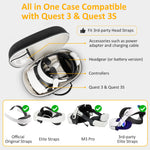 Waterproof Hard Shell Carrying Case for Meta Quest 3/3S VR Glasses