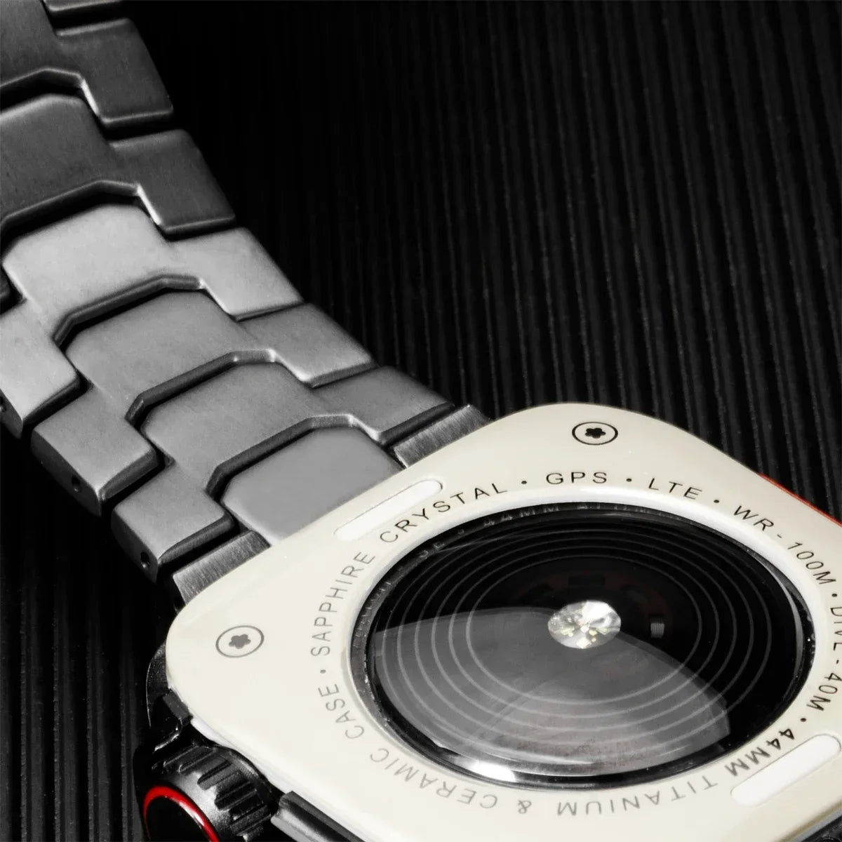 Apple Watch Titanium Band & Protective Metal Case
