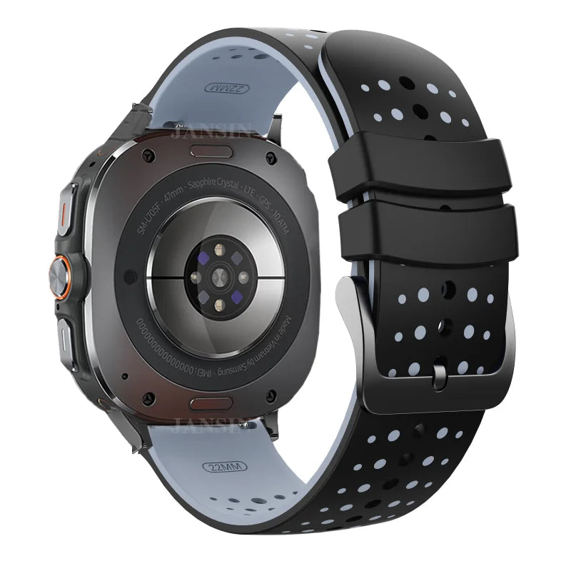 Silicone Sport Replacement Strap for Galaxy Watch Ultra (2025)