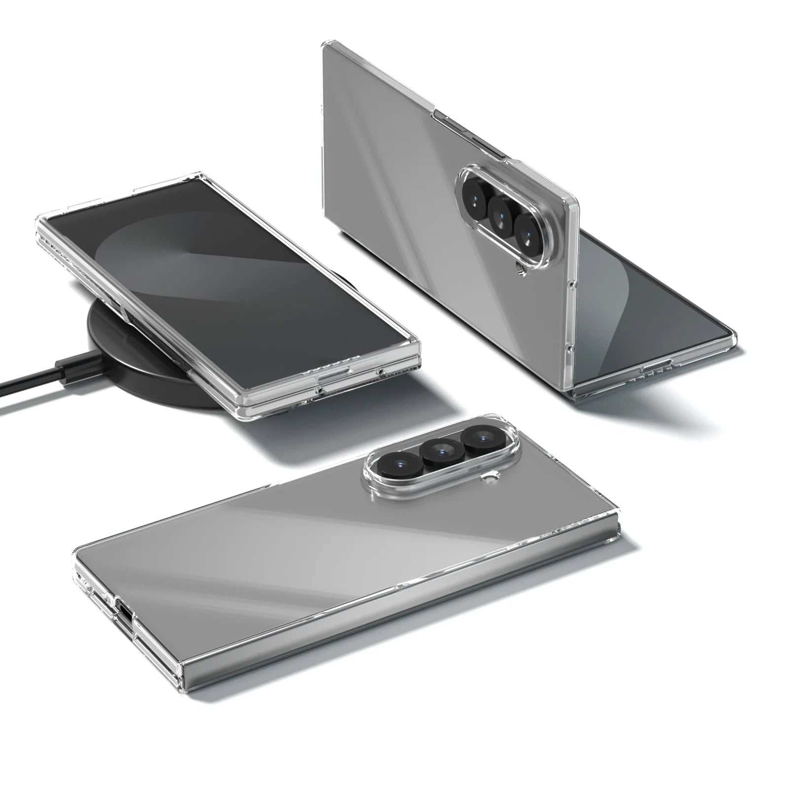 Ultra-Thin Transparent Clear Case for Samsung Galaxy Z Fold7