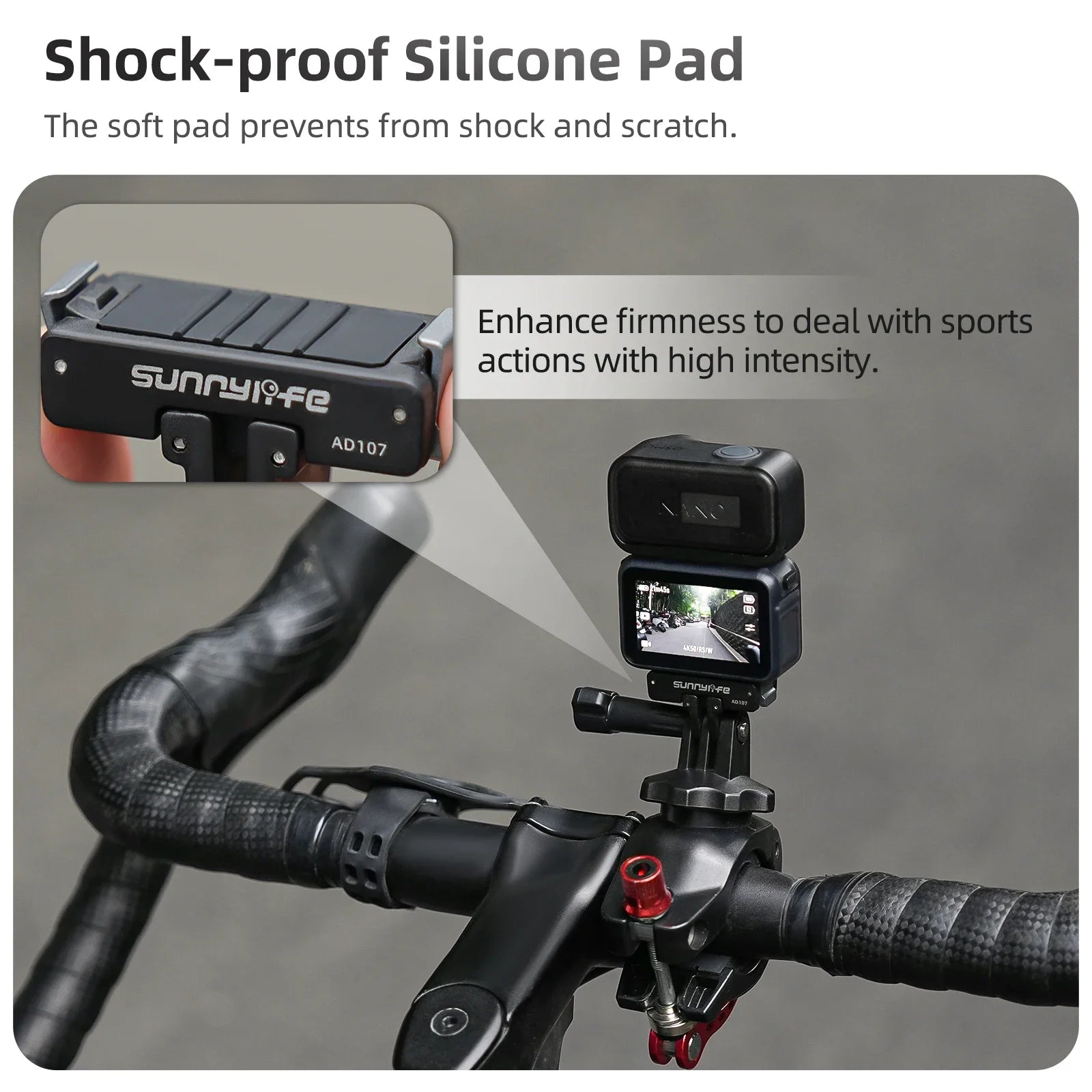 DJI Osmo Action 6 Magnetic Quick-Release Foldable Adapter Plate