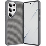 Drop Protection Matte Carbon Fiber Cover for Samsung Galaxy S26 Series