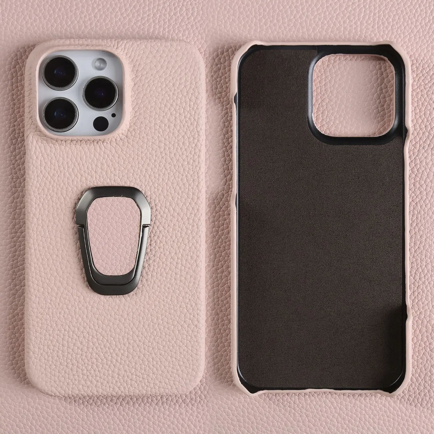 Genuine Leather Protective Case for iPhone 16 Series