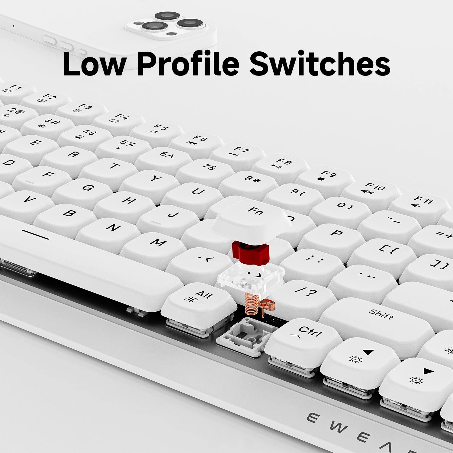 EWEADN MK84 Low-Profile Mechanical Gaming Keyboard