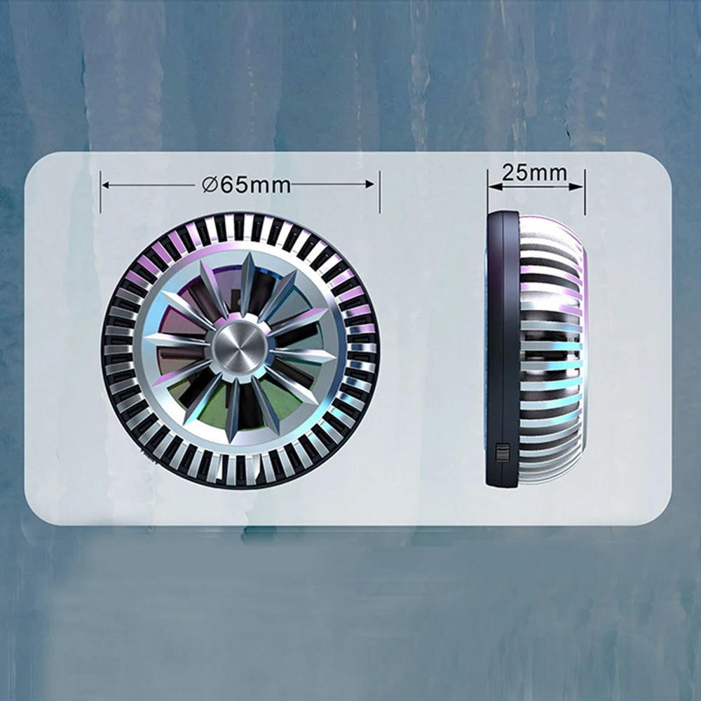 Semiconductor Cooling Radiator Magnetic Cooler Fan for Mobile Gaming Phones