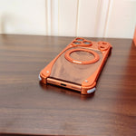 Walnut Wood & Aluminum MagSafe Case for iPhone 17 Pro / Pro Max