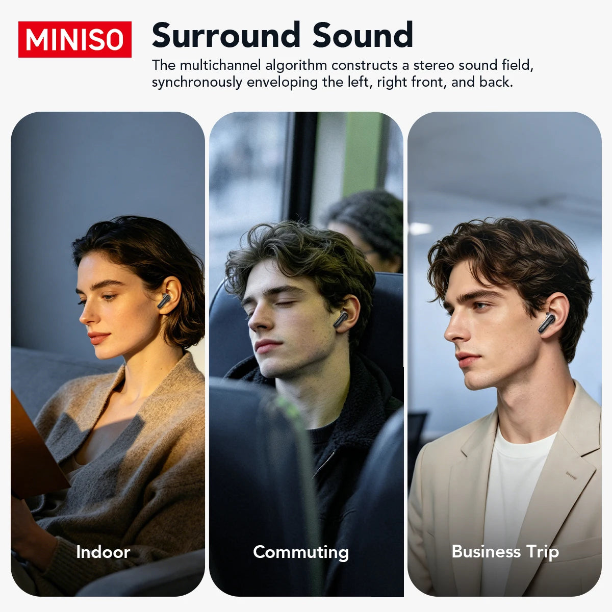 MINISO MS128 Adaptive Noise Cancellation Earbuds