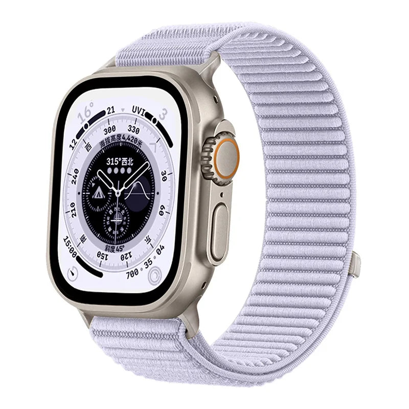 Premium Braided Nylon Strap for Apple Watch